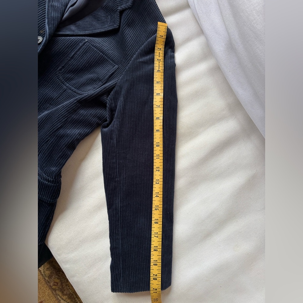 Boys Size M Navy Corduroy Sportcoat - Picture 8 of 10